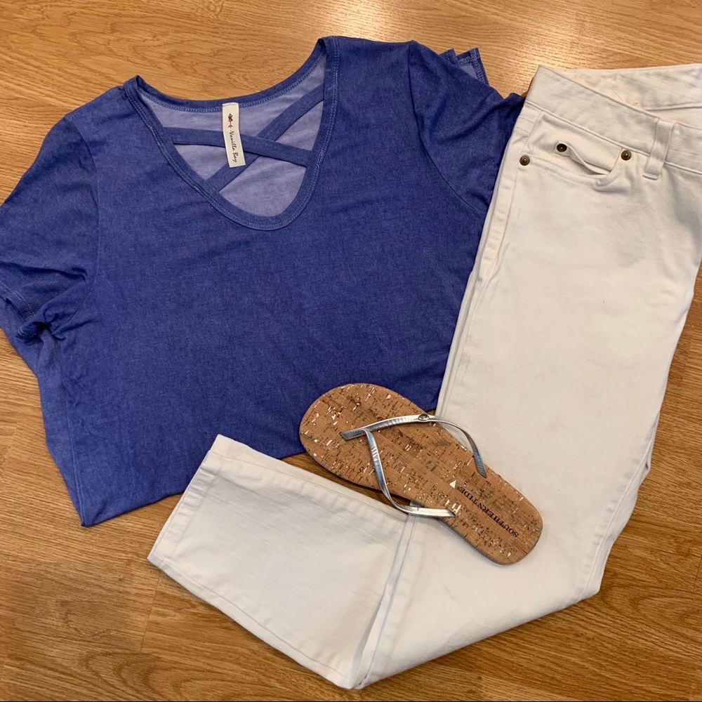 Blue Tunic Top
